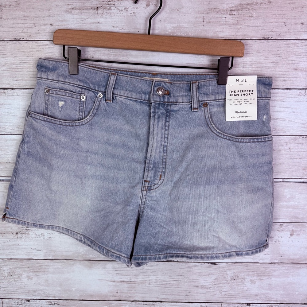 Madewell The Perfect Jean Short Size 31